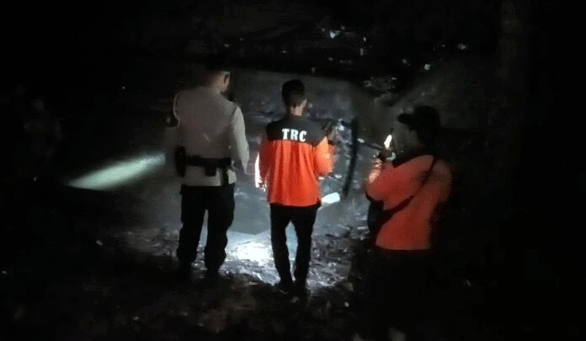 Tragedi Ubud, Pengendara Motor Hilang Terseret Arus Sungai Saat Hujan Deras