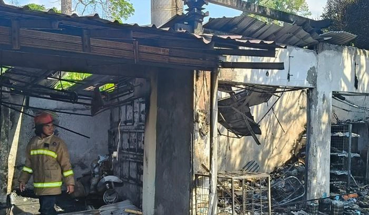 Kebakaran Vespa Klasik di Denpasar, Pinjam Korek Jadi Pemicu