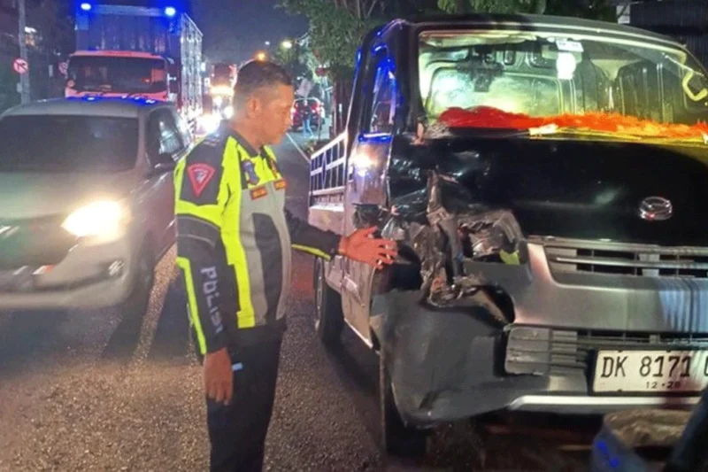 Tragis di Tabanan Motor Tabrak Pikap, Pria Lombok Meninggal Dunia