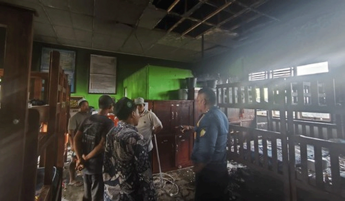 Asrama MTsN 2 Jembrana Terbakar, Diduga Dipicu Siswa Bakar Tisu di Kasur
